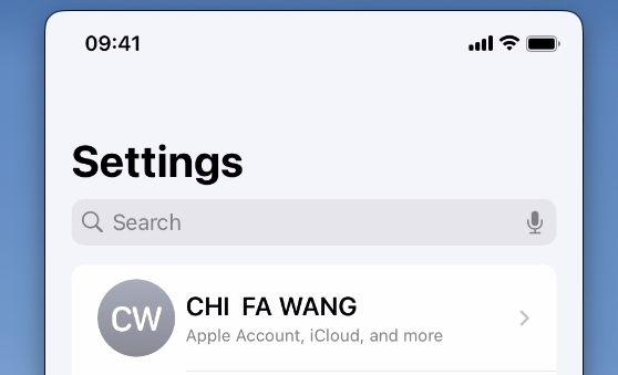 設定頁面 Settings Page